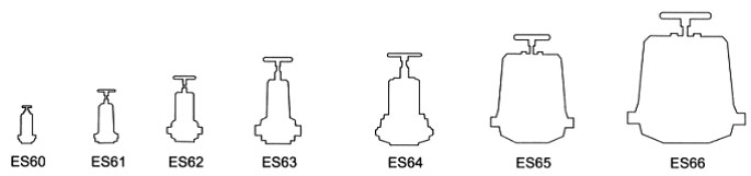 EG6B41F(無襯里)、EG6B41Fs(襯氟塑料)氣動隔膜閥(常閉型) 