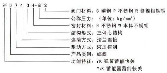 0.5秒液控快速關(guān)閉閥型號說明