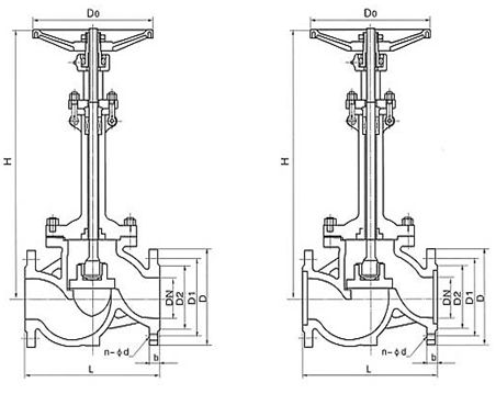 低溫截止閥結(jié)構(gòu)圖